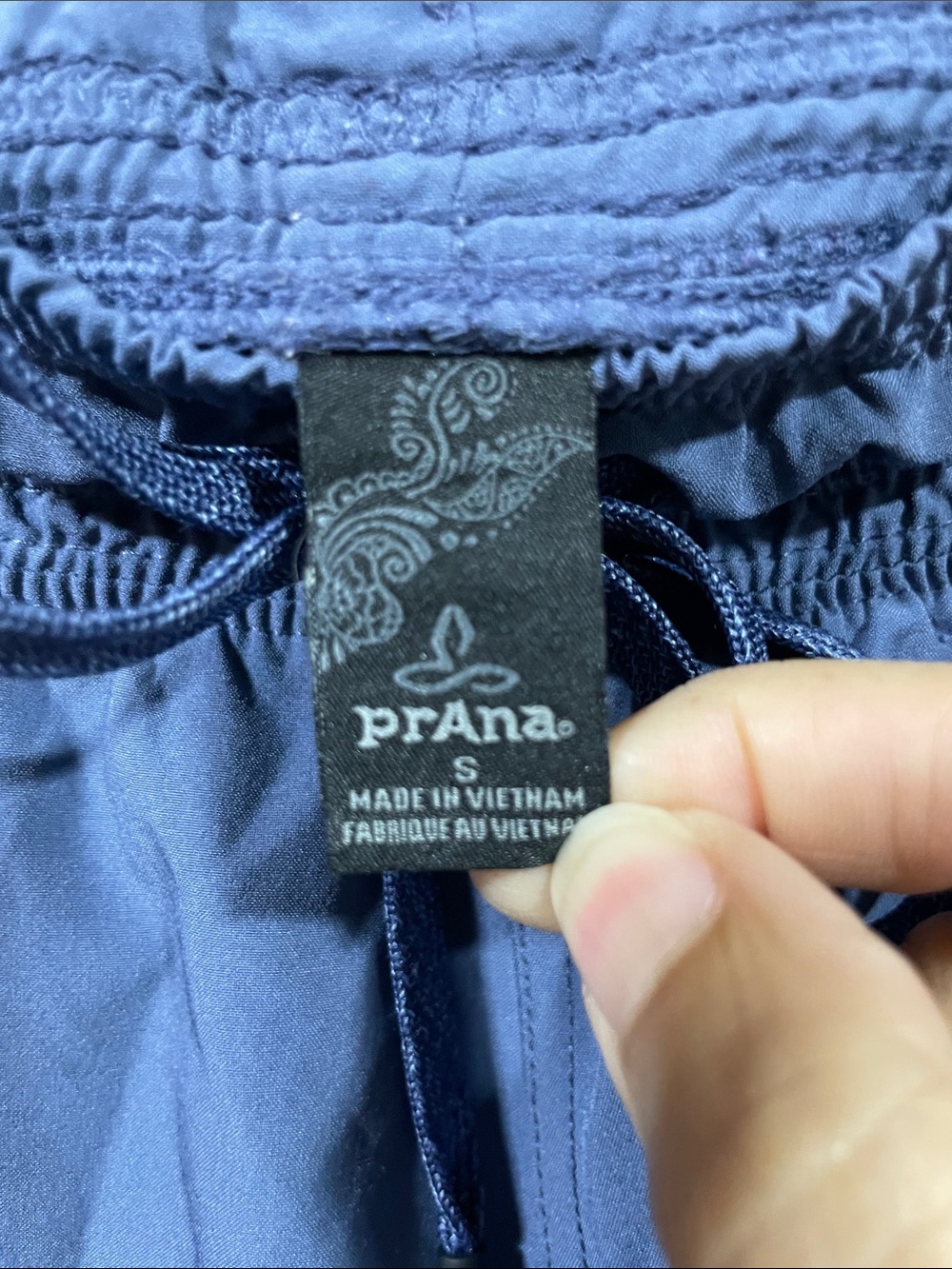 Prana Women's Slate Blue Track Joggers - Picture 2 of 4